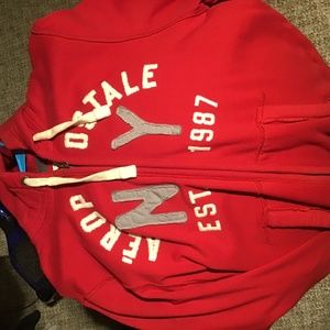 Men’s Aeropostale zip up hoodie